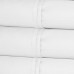 820 Thread Count  Cotton Sateen Sheet Set -<br/>White